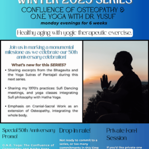Class I of O.Y.H Winter 2025 Series: Aligned in Breath & Body: Yoga for Presence, Flexibility & Stillness 🌬️